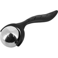 Produktbild von Hippotonic Massagebürste aus Edelstahl in Silber und Schwarz