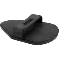Produktbild von Hippotonic Massagebürste aus Gummi Schwarz