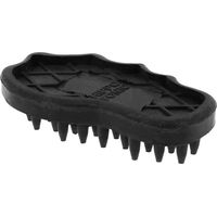 Produktbild von Hippotonic Massagebürste mit langen Stiften aus Gummi Schwarz