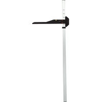 Produktbild von Hippotonic Messlatte aus Aluminium und PVC in Grau und Silber