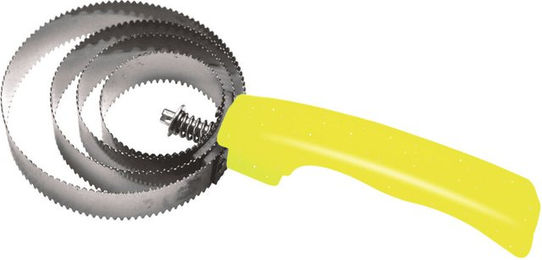 Hippotonic Metallstriegel für Pferde in Gelb mit Pailletten-Effekt – Bild 1 von 2