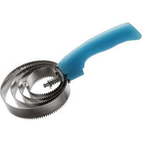 Produktbild von Hippotonic Metallstriegel mit Leucht-Paillette in Blau