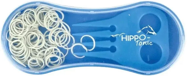 Hippotonic Pferdebürste und Flechtbürste Blau – Bild 1 von 1
