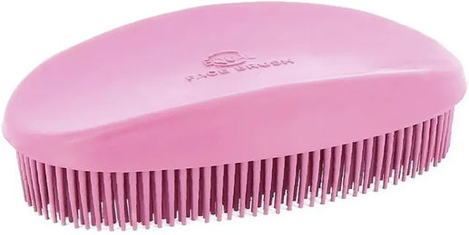 Produktbild von Hippotonic Pferdebürste aus Gummi in Rosa