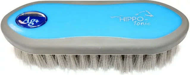 Produktbild von hippotonic Pferdebürste aus Kunststoff in Blau