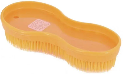 Produktbild von Hippotonic Pferdebürste aus Kunststoff in Orange