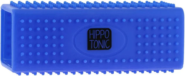 Hippotonic Pferdebürste aus Silikon in Blau – Bild 1 von 1