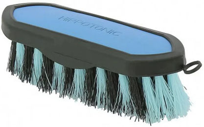 Produktbild von Hippotonic Pferdebürste Soft aus Kork in Blau Größe M