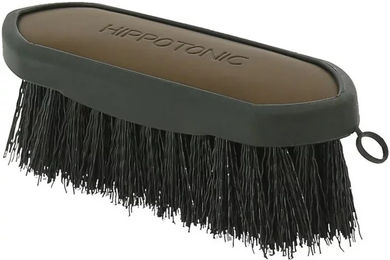 Produktbild von Hippotonic Pferdebürste Soft aus Kork in Braun und Schwarz