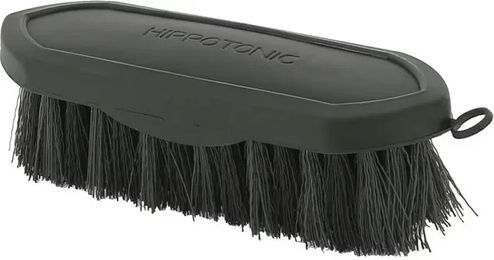 Produktbild von Hippotonic Pferdebürste Soft aus Kork in Schwarz Größe M