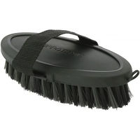 Produktbild von Hippotonic Pferdebürste Soft aus Kunstleder Schwarz
