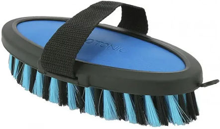 Produktbild von Hippotonic Pferdebürste Soft Blau aus Kunstleder