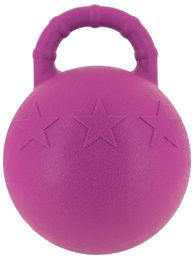 Hippotonic Pferdespielball aus Kunststoff mit Griff in Rosa Ø 25 cm - 1 Stk. – Bild 1 von 3