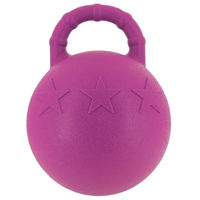 Produktbild von Hippotonic Pferdespielball aus Kunststoff mit Griff in Rosa Ø 25 cm - 1 Stk.