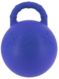 Hippotonic Pferdespielball mit Griff aus Kunststoff in Blau Ø 25 cm – Bild 1 von 3
