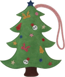 Hippotonic Pferdespielzeug Sapin de Noël aus Leder in Grün – Bild 1 von 1