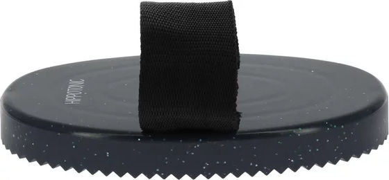 Produktbild von Hippotonic Pferdestriegel Glitter Blau Schwarz