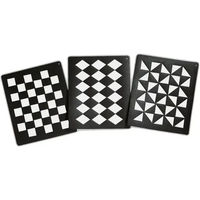 Produktbild von Hippotonic Quartermarker Dressurmarker Schablonenmotive Rauten Schwarz für Pferde