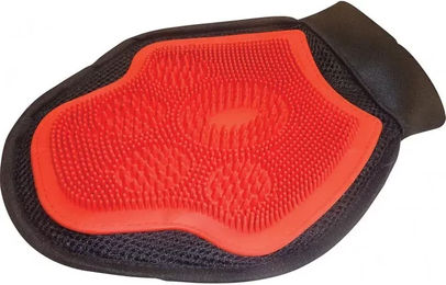 Produktbild von hippotonic Reitputzhandschuhe Anti-Moos aus Polyester in Rot
