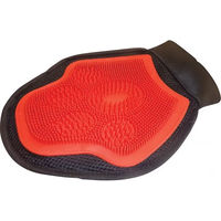 Produktbild von hippotonic Reitputzhandschuhe Anti-Moos aus Polyester in Rot