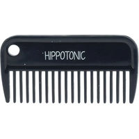 Produktbild von Hippotonic Rosshaarkamm Glitter für Pferde aus Kunststoff in Blau oder Schwarz