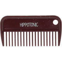 Produktbild von Hippotonic Rosshaarkamm Glitter in Rot aus Kunststoff für die Mähnen- und Schweifpflege von Pferden