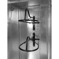 Produktbild von Hippotonic Sattelzubehör Metallschrank in Schwarz und Silber