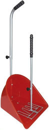 hippotonic Schaufel und Rechen Set für Pferde aus Kunststoff in Braun und Rot – Bild 1 von 1