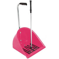 Produktbild von hippotonic Schaufel und Rechen Set für Pferde in Rosa aus Kunststoff