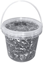 Produktbild von hippotonic Silikon-Gummibänder für Trensen und Gebisse in Silber