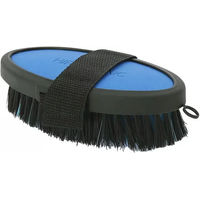 Produktbild von Hippotonic Soft Pferdebürste aus Kunststoff in Blau