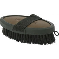 Produktbild von Hippotonic Soft Pferdebürste aus Kunststoff in Braun und Schwarz