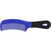 Produktbild von Hippotonic Soft Pferdehaarbürste aus PVC für Mähne und Schweif in Blau