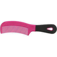 Produktbild von Hippotonic Soft Pferdehaarbürste aus PVC für Mähne und Schweif in Rosa
