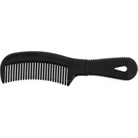 Produktbild von Hippotonic Soft Pferdehaarbürste aus PVC für Mähne und Schweif in Schwarz