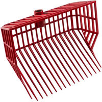 Produktbild von Hippotonic Spänegabel Kopf aus Kunststoff in Rot