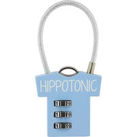 Produktbild von Hippotonic T-Shirt mit Vorhängeschloss Motiv in Blau aus Kunststoff