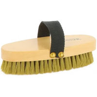 Produktbild von Hippotonic Weiche Reitsportbürste aus Holz in Schwarz Beige Natur