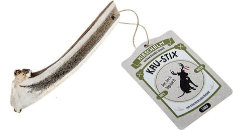 Hirschalm Kau-Stix Rothirsch Easy S Kauknochen für Hunde ohne Farb- und Aromastoffe sowie Konservierungsstoffe – Bild 1 von 1