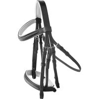 Produktbild von Hispano Hipica Ayra Doppelte Zügel für Pferdesport aus Leder in Schwarz