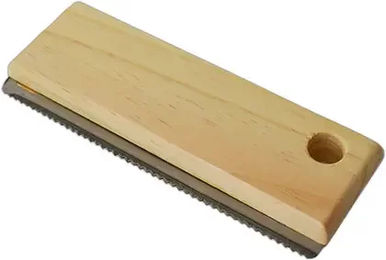 Hispano Hipica Bürste mit Holzgriff in Braun und Beige – Bild 1 von 1