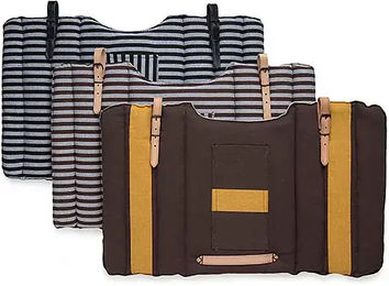 Produktbild von Hispano Hipica Croupière für Pferde aus Stoff in Beige oder Braun