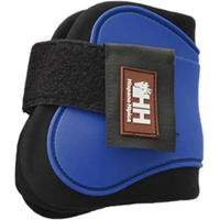 Produktbild von Hispano Hipica Deluxe Pro Gamaschen für Pferde aus Neopren in Blau
