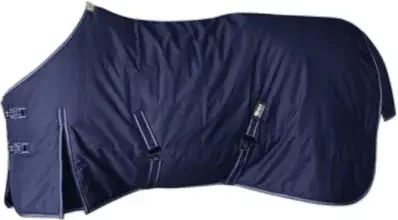 Produktbild von Hispano Hipica Deva Outdoor-Pferdedecke aus Baumwolle Blau 145/195 cm