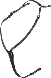 Produktbild von Hispano Hipica Eco Jagdhalsband für Pferde aus Leder in Schwarz