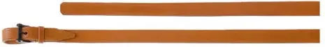 Produktbild von Hispano Hipica Faux Zügel für Pferde aus Leder in Braun (2er Set)