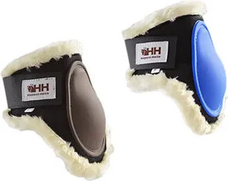Produktbild von Hispano Hipica Gamaschen aus Leder für Ponys in Braun