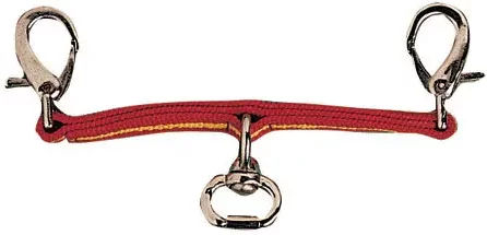 Produktbild von Hispano Hipica Gamaschen mit Nylonkarabinern in Rot