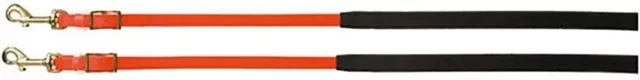 Hispano Hipica Gummizügel für Pferde in Orange oder Rot – Bild 1 von 1