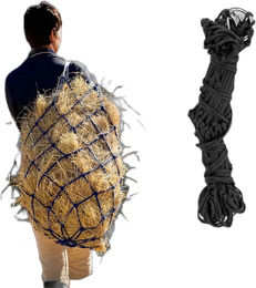 Produktbild von Hispano Hipica Heunetz aus Nylon in Schwarz Größe L